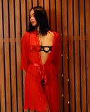 Kimono Carolina Rojo